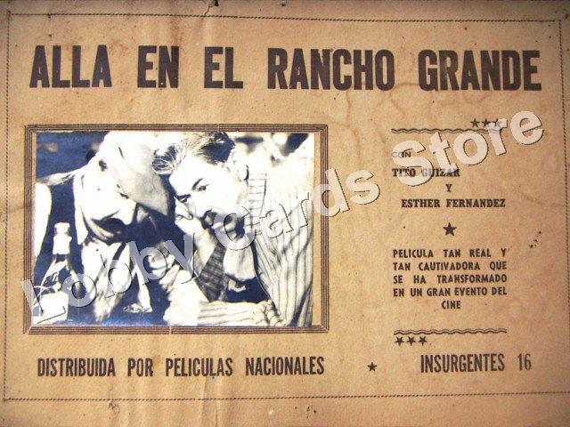 TITO/GUIZAR/ALLA EN EL RANCHO GRANDE